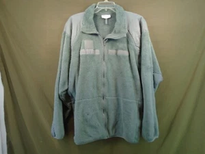 Chaqueta polar verde para clima frío Gen III militar del ejército de Estados Unidos grande larga 2008 170-M - Imagen 1 de 12