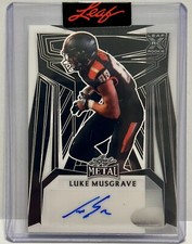 2023 Leaf Metal Luke Musgrave Rookie Auto Proof 1/1