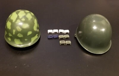 GI Joe Asa Casco de Repuesto Impresa en 3D, Asa D en Verde, Azul, Negro y Blanco Foto 1 de 4