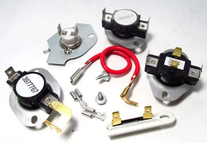WHIRLPOOL 3977767 3392519 3387134 279816 ELECTRIC DRYER THERMOSTAT FUSE KIT - Picture 1 of 2