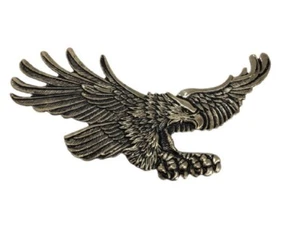 Metallemblem Amerikanischer Adler Selbstklebend (groß) Goldwing, Harley Davidson - Bild 1 von 2