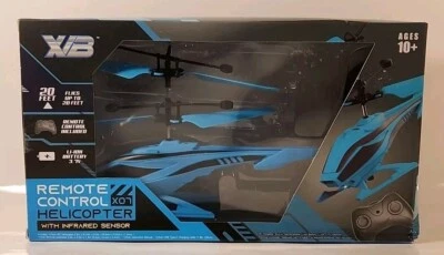 XB Remote Control Helicopter X07 Blue Toy New In Box - Image 1 of 4