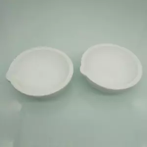 2x 28 ml Platos Crisoles Cerámica Fundición Antorcha Fusión Joyería Oro Plata - Imagen 1 de 4