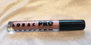 LORAC Pro Liquid Lipstick 15217 LIGHT PEACH beige color 0.11 fl oz 3.3 mL NEW - Picture 1 of 4