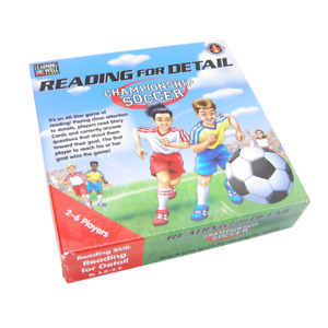 Reading For Detail Comprehension Game Championship Soccer VGC