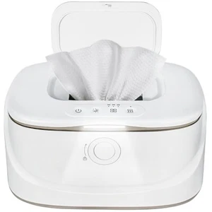 Baby Wipe Warmer with Night Light,Innovative Spring Design,Baby Wet Wipes Dispen - Picture 1 of 7