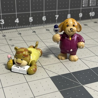 Lote de 2 figuras de acción de PVC Ganz Webkinz Foto 1 de 4