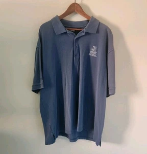 Blaues Herren The Wallstreet Journal Kurzarm Polo. Gr. 2X. - Bild 1 von 4