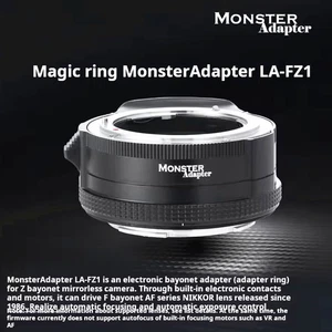 MonsterAdapter LA-FZ1 Auto Focus Lens adapter for Nikon F Lens to Nikon Z-Mount - Picture 1 of 8