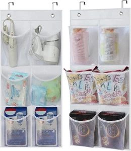 Kimbora 2 Packungen schmal über der Tür/Wand Schuh Organizer Kreuzfahrt, groß, weiß - Bild 1 von 9