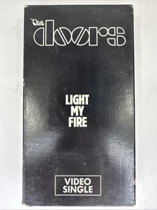 The Doors "Light My Fire" - Video Single (VHS) 1988 - Picture 1 of 3