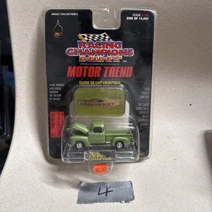 Racing Champions Mint Motor Trend 1950 Chevy 3100 Pickup Truck Issue #100 Green - Picture 1 of 9