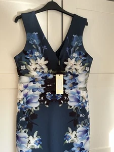 Lipsy Dress Size 16. Brand New With Tags. V Neck Gorgeous Flattering. - Picture 1 of 8