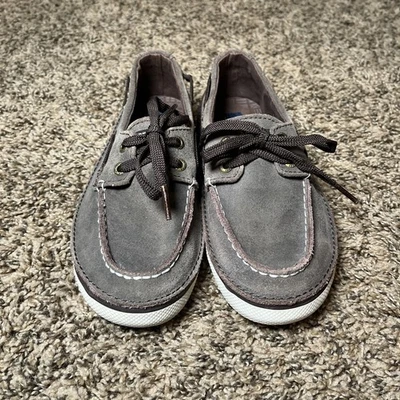 Sperry верхний сидер ребенка ясельного возраста молодежи лодки туфли коричневый повседневный комфорт мокасины размер 1 М - Изображение 1 из 4