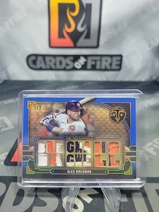 2022 Topps Triple Threads Alex Bregman /3 TTR-ABR5 "BREGMAN &BAGWELL" - Picture 1 of 2
