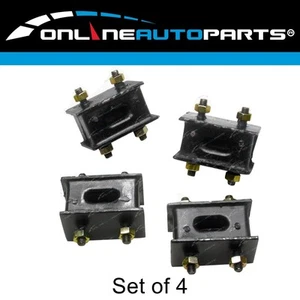 4 x Rubber Exhaust Mounts for Toyota Landcruiser 40 50 60 70 80 100 Series - Picture 1 of 1
