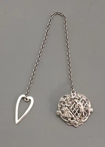 Antica clip in argento Samuel Jacob Londra 1897 ELZX - Foto 1 di 3