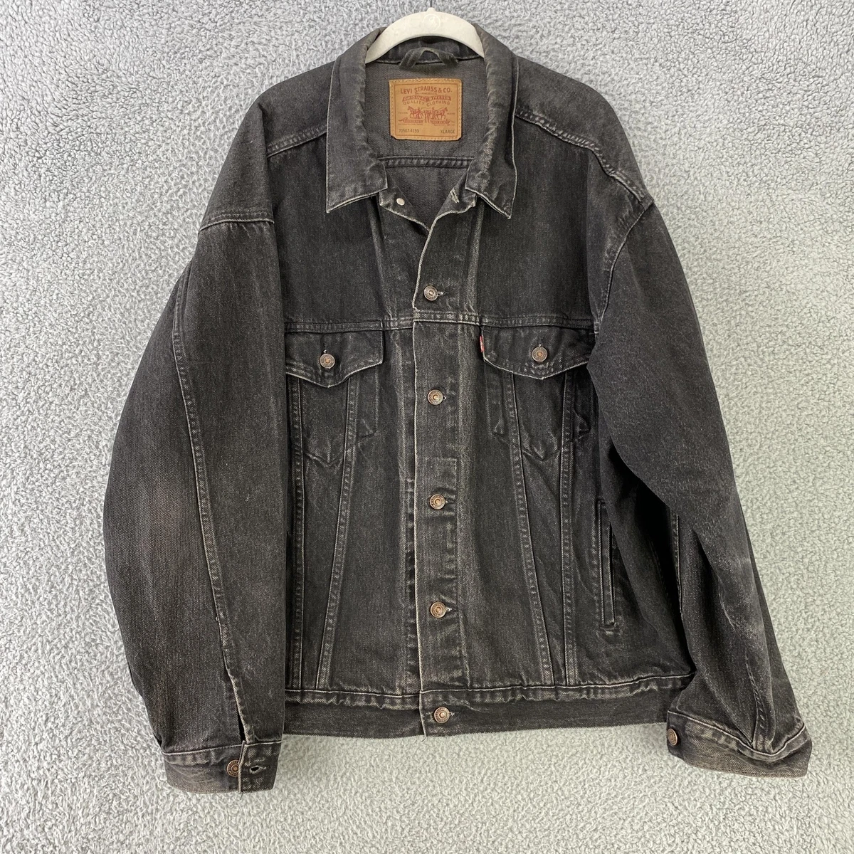 Levi's Denim Black Coats, Jackets & Vests for Men for Sale | Shop