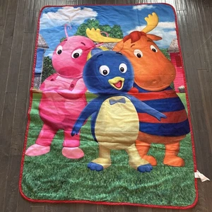 Nickelodeon NICK JR. BACKYARDIGANS Blanket And Flat Sheet 2008 - Picture 1 of 12