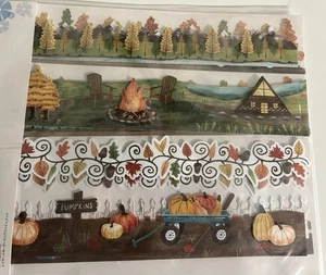 New Creative Memories Autumn Cottage Layered Border Embellishments - Picture 1 of 3