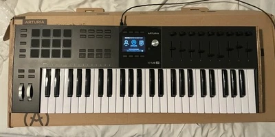 Arturia KeyLab 49 MK3 Midi Controller Keyboard Black (used once) - Image 1 of 3