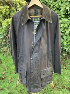 Barbour Vintage A190 Beaufort Wachsjacke (rustikal braun) C 48 - Bild 1 von 20