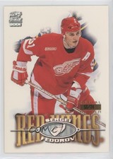 2000-01 Pacific Paramount Holo-Silver /74 Sergei Fedorov #85 HOF