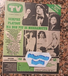 Settegiorni TV -1981-"Playboy di sera"-Franco Rosi-G.d'Angelo-M.Miti-Cecchetto - Foto 1 di 2
