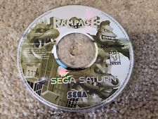 Rampage World Tour Sega Saturn Game DISC ONLY Ships in Box!