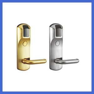 Hotel Lock RFID card Management System/Hotel Room Locks w/Mechnical key+Card/CN - Picture 1 of 25