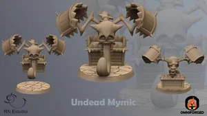 Undead Mymic 40mm RN Estudio Table Top Gaming RPG D&D 3D Printed Miniature - Picture 1 of 2