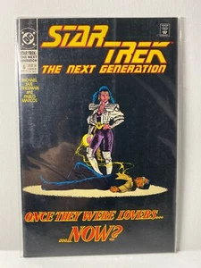 COMIC Star Trek The Next Generation Comic #6 1990 - Picture 1 of 1