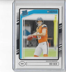2024 Panini Donruss Rated Rookie Bo Nix RC,, - Picture 1 of 1