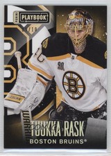 2013-14 Panini Playbook Holo Silver /10 Tuukka Rask #8