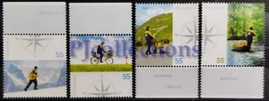 N1462 - GERMANIA - GERMANY 2005 CONSEGNA DELLA POSTA FULL SET 4 STAMPS MNH - Imagen 1 de 1