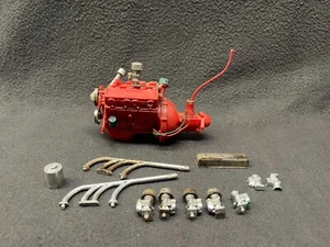 1/8 Ford Hot Rod Motor 292 Y Block 6x2 Stromberg Vergaser Lindberg Revell 1932 - Bild 1 von 11