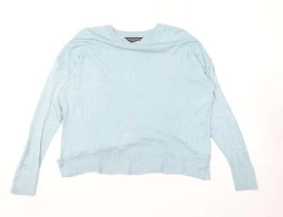 Dorothy Perkins Womens Blue Viscose Blend Jumper Size 12 - Image 1 of 4