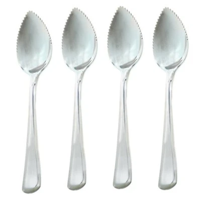 Norpro #1281 Stainless Steel Grapefruit Spoons, Set of 4 - Image 1 of 3