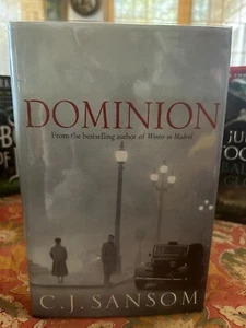 MASSIVE C.J. Sansom - Dominion (HC, 2012) SIGNED, Limited #428/1500 UK FIRST NEW - Picture 1 of 10