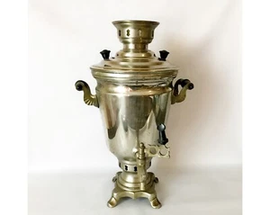 Soviet Vintage electro samovar - Stainless steel USSR samovar - electric - Picture 1 of 10