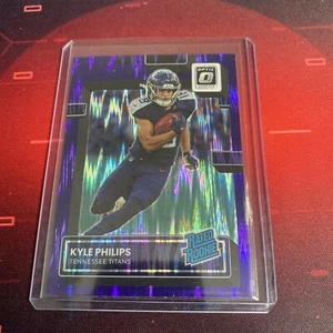 KYLE PHILIPS 2022 DONRUSS OPTIC PURPLE SHOCK RATED ROOKIE RC Q3082 - Picture 1 of 2