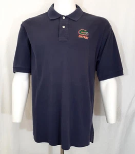 Vintage Florida Alligatoren Polo Herren Large marineblau NCAA Baumwolle bestickt Hemd - Bild 1 von 9