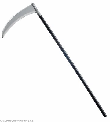 WIDMANN Sense - zusammen schraubbar - Halloween 102 cm - Sensenmann Gevatter Tod