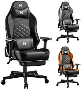 Ergonomischer Gaming Stuhl Bürostuhl Computerstuhl Chefsessel bis 150 kg - Bild 1 von 42