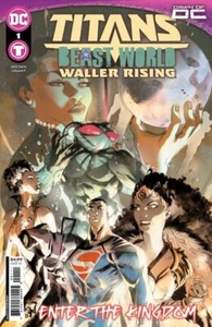 Titans: Beast World: Waller Rising (2023) #1 quasi nuova copertina Keron Grant - Foto 1 di 1