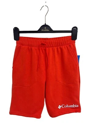 Columbia treck Boys sweat shorts orange with pockets size L (14-16) - Image 1 of 4