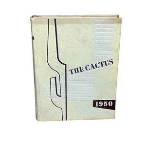 The 1950 Cactus Vol. 57 Yearbook of The University of Texas at Austin Vintage - Imagen 1 de 10
