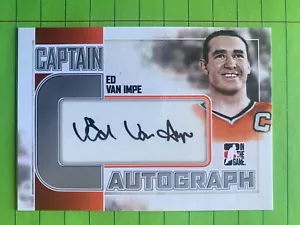 2011-12 ITG Captain-C Series Auto Silver Ed Van Impe #A-EV Auto - Picture 1 of 2