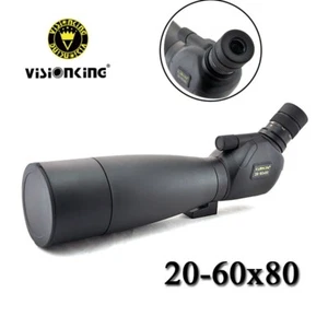 Visionking 20-60x80 Teleskope Spektiv Bak4 Spotting Scope Wasserdicht - Picture 1 of 5