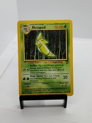 Pokémon TCG Metapod Base Set 2 81/130 Regular Unlimited Common - Image 1 of 2